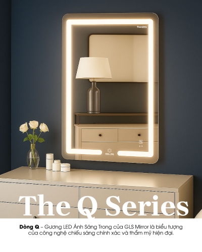 Q Series – Inner-Light LED Mirrors