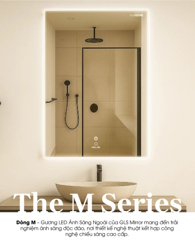 M Series – Outer-Light LED Mirrors