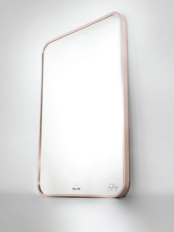 F14R30 - Gương Viền Nhôm Màu Champagne